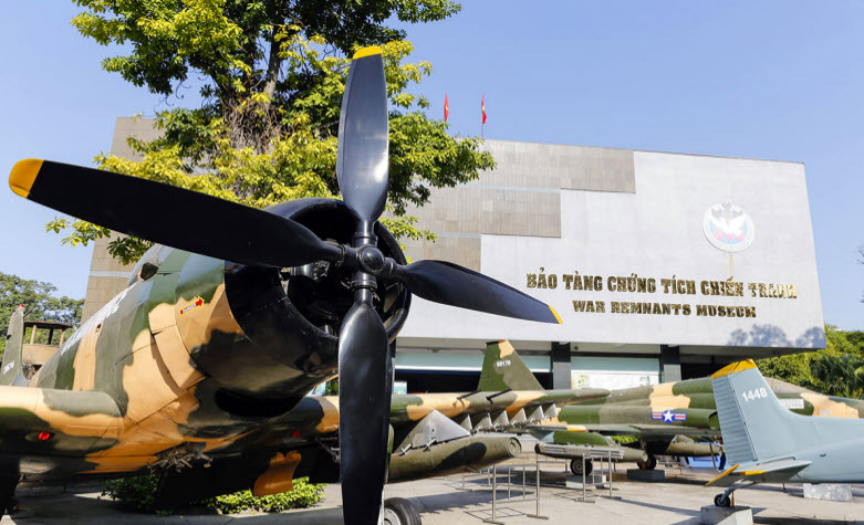Visit the War Remnants Museum in Ho Chi Minh city