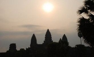 Angkor sunset, Siam Reap, Cambodia travel
