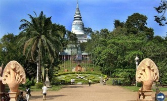 Wat Phnom, Phnom penh, Cambodia travel