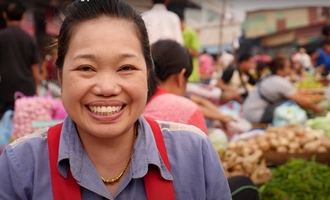 A friendly smile, Vientiane, Laos travel