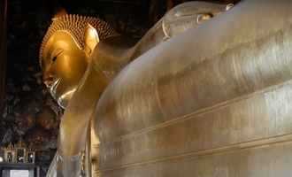 Reclining Buddha, Bangkok, Thailand travel