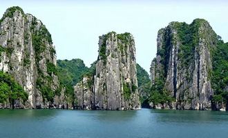 Landscape of Halong Bay, Vietnam