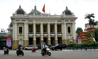 Hanoi theatre, French quarter, Hanoi