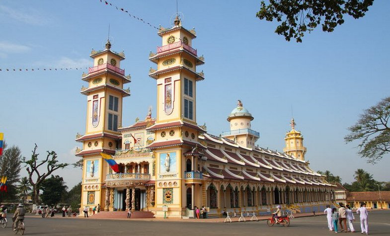 Cao Dai Holy See in Tay Ninh