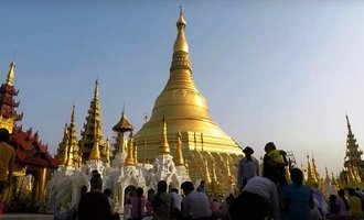Shwedagon pagoda, Yangon, Myanmar travel