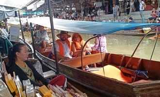 Damnoen floating market, Thailand tours