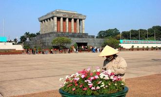 Ho Chi Minh Mausoleum, Hanoi, Vietnam travel