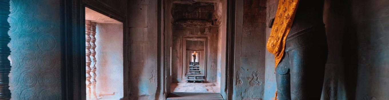 Inside the Angkor Wat
