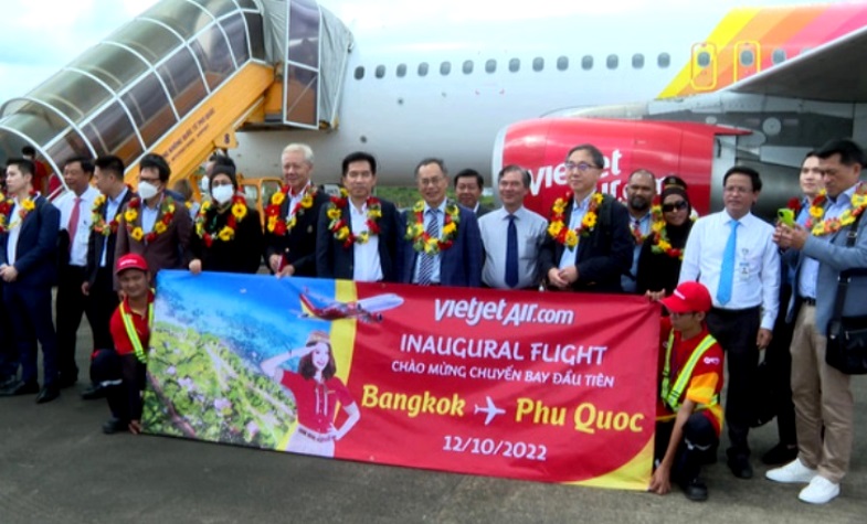 The first direct flight from Bangkok to Phu Quoc