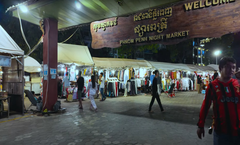 Where to find the Phnom Penh Night Market