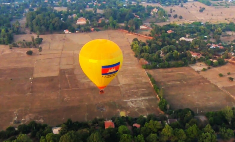 Hot Air Balloon Ride in Siem Reap