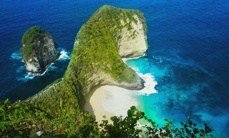 bali, penida island, kelingking beach