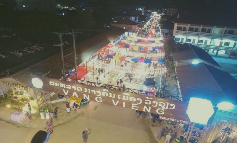 Discover Vang Vieng’s Walking Street: A nighttime market adventure