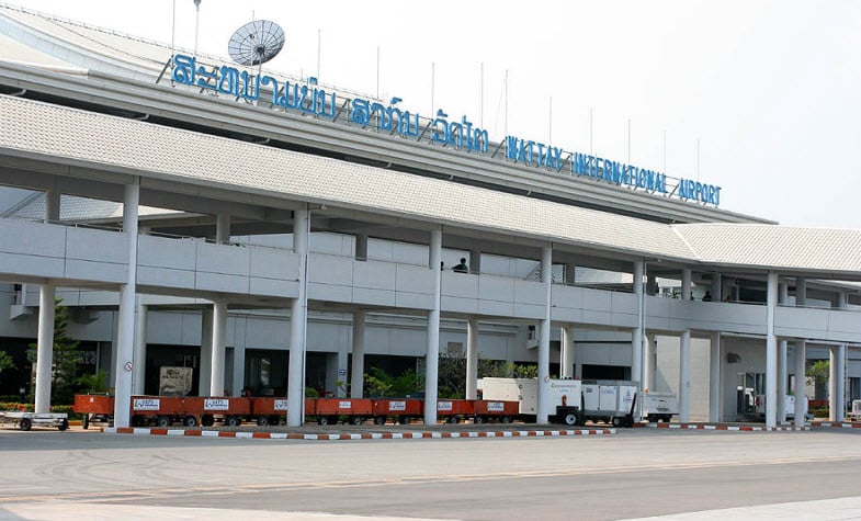 Wattay International Airport in  Vientiane