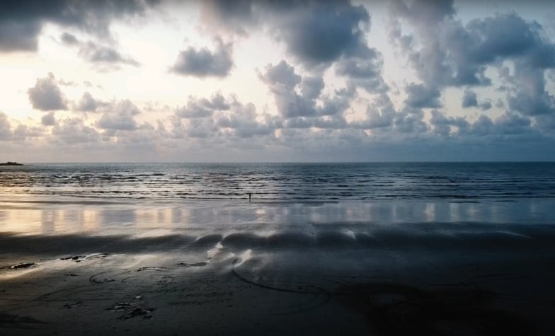 A stunning natural scene at Balok Beach