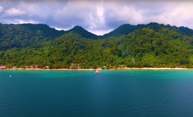 Varied natural landscapes of Tioman Island