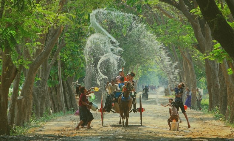 Myanmar festivals, Thingyan Myanmar water festival