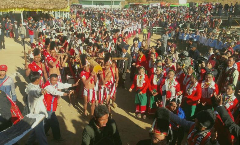 Myanmar festivals, Naga New Year Festival