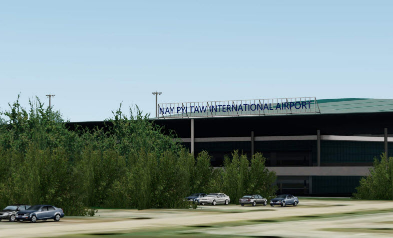 Nay Pyi Taw Internqational Airport scences