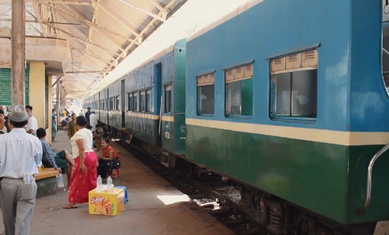 Myanmar, Yangon Circular Train