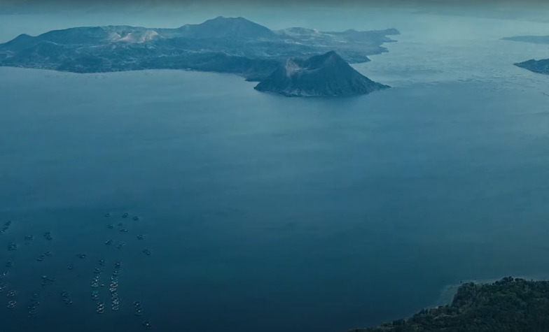 An overview of Taal Volcano.