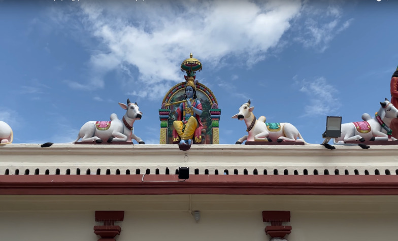 The captivating architecture of Sri Mariamman Temple leaves visitors in awe.