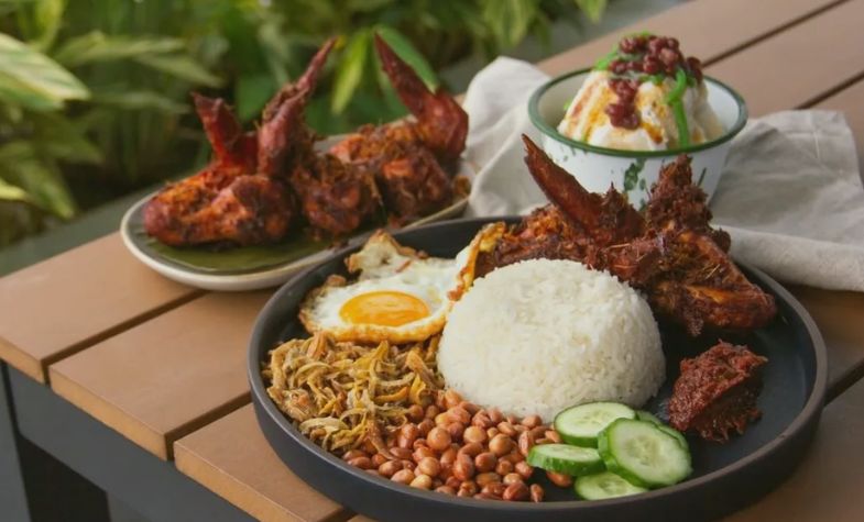 Nasi Lemak - singpapore dishes