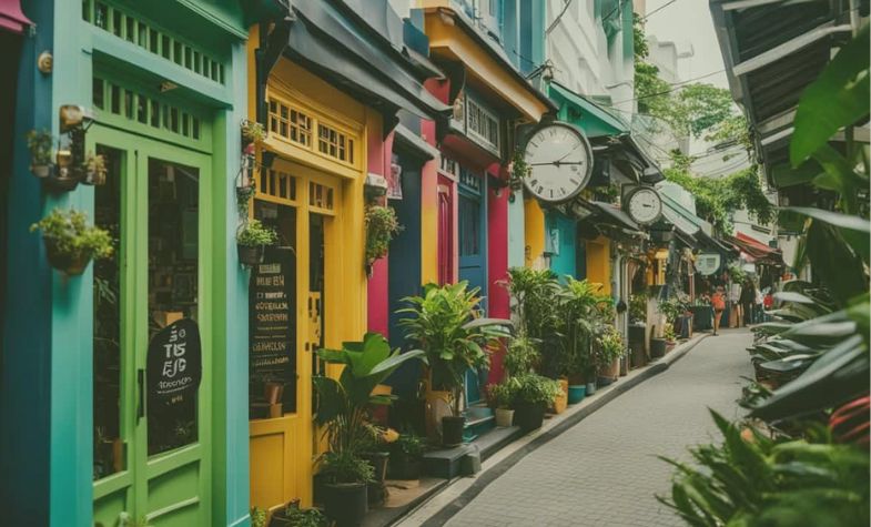 Haji Lane's Quirky Vibe