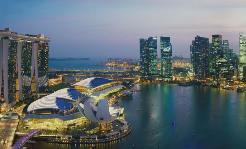 The distinct and unparalleled architecture of Marina Bay Sands