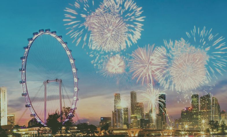 Stunning views from every angle of Singapore Flyer