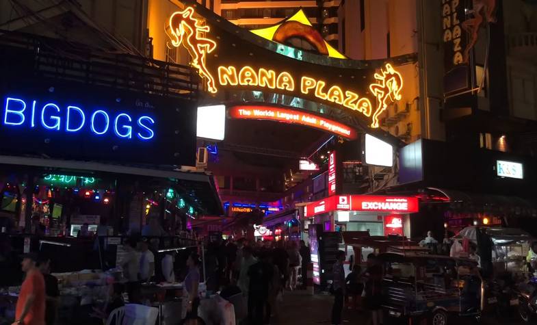 Nana plaza, bangkok red light district, thailand redlight