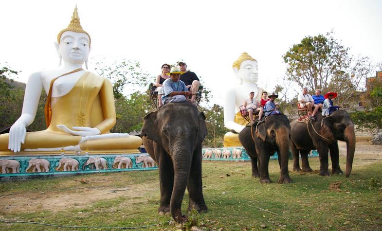 Elephant Ride in Elephant Village Hua Hin