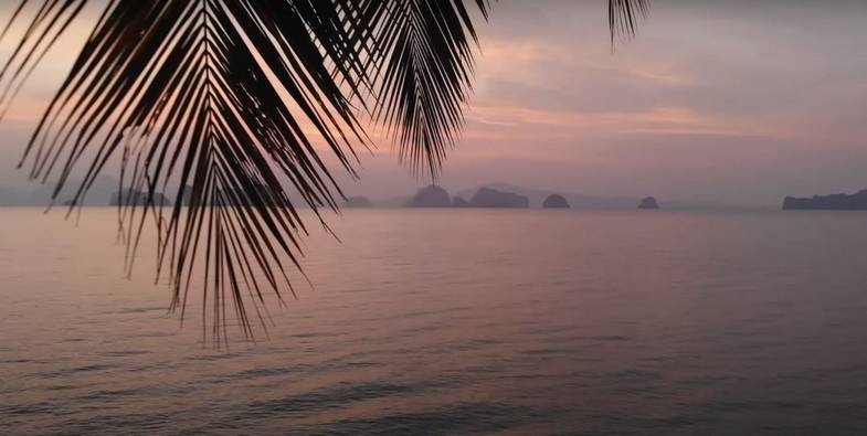 sunset in Koh Yao Noi