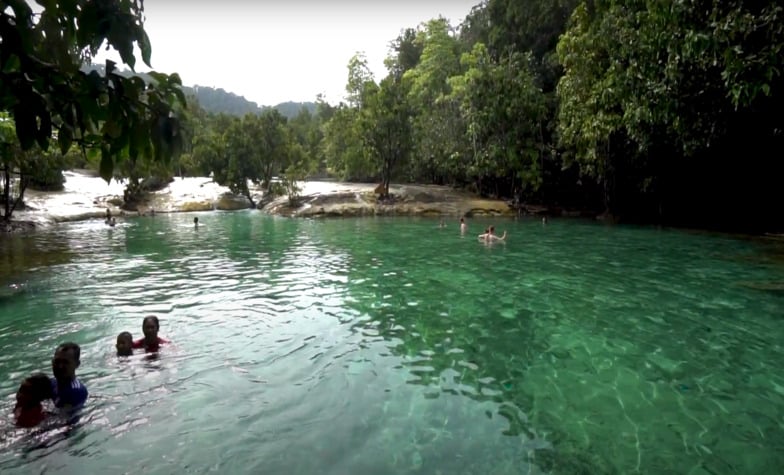 Emerald Pool Hot Springs, hot springs in Krabi