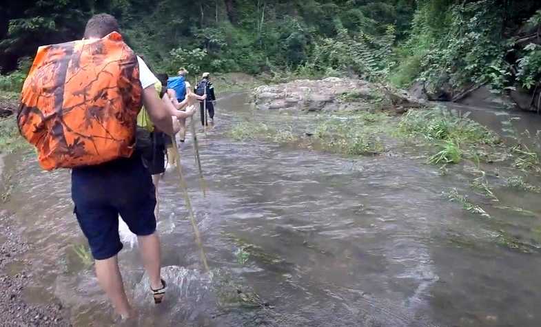 Trekking acvitities in Thailand