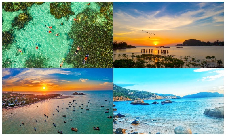 Vietnam’s beaches: clear waters, sand, and fun activities.