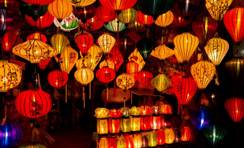 The beautiful Hoi An lanterns
