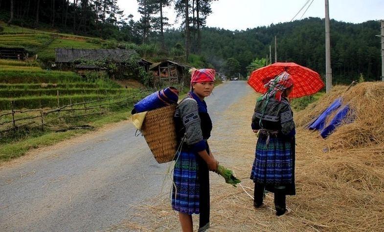 Mu Cang Chai local people