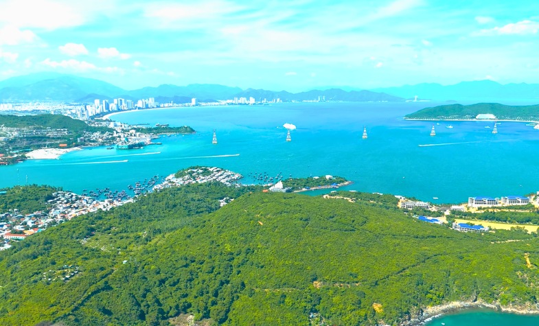 Nha Trang, Vietnam — clear waters and coral reefs.