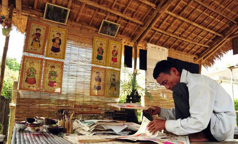 Dong Ho folk painting village