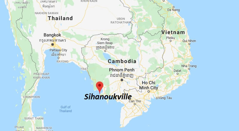 7 Awesome Things To Do In Sihanoukville That Will Make You Fall In Love   Sihanoukville Map 