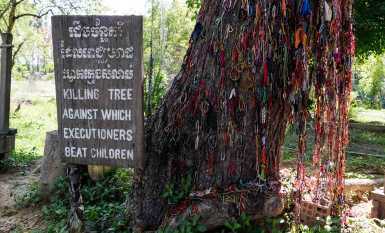 The Killing Fields in Cambodia, pol pot red khmer cambodia