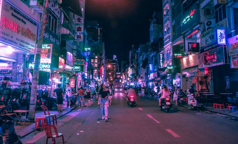 Bui Vien Street Saigon