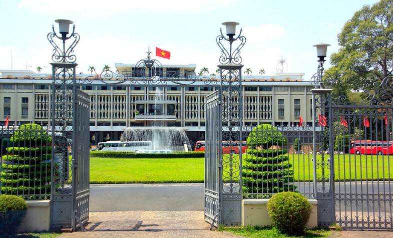 The Independence Palace in HCMC