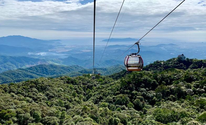 Ba Na Hills - Board the Ba Na Hills Cable Car for a scenic journey